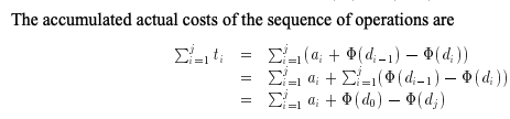 Physicist’s method telescoping series